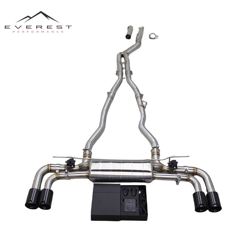 Race Catback Muffler Pipe for BMW 540/540i G30/G38 3.0T B58 2018-2024 Valvetronic Muffler Exhaust System With MP Tips