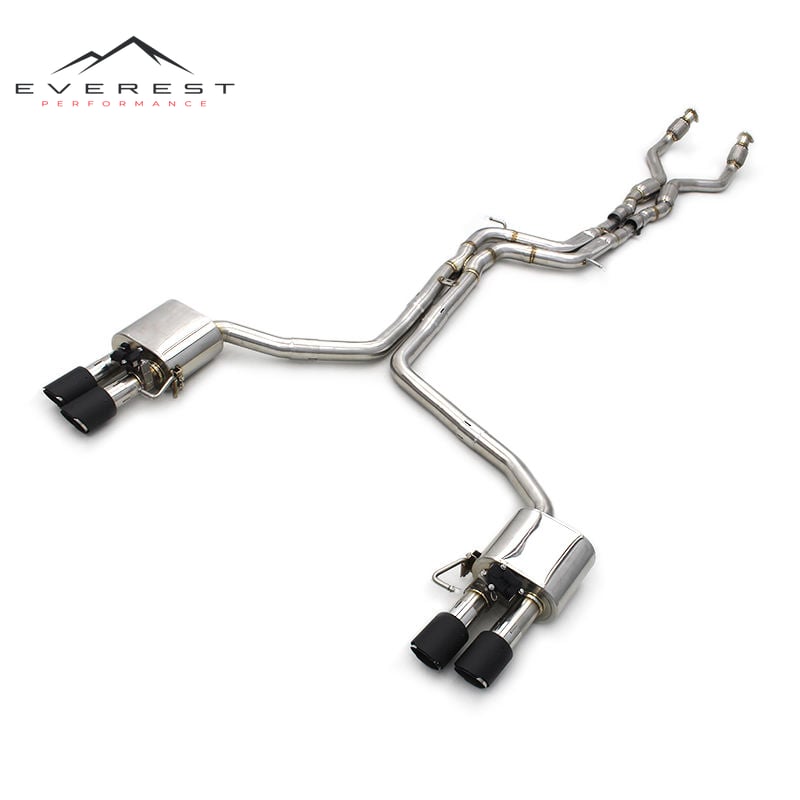 Auto Stainless Steel Valvetronic Exhaust System for Audi S4/S5 B8.5 3.0T 2013-2023 Catback Muffler Escape Modified Sounds
