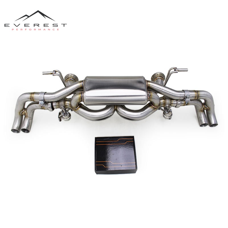 Catback Exhaust for Audi R8 V10 5.2L 2008-2016 Tuning Car Parts Escape Stainless Steel Pipe Muffler Exhaust System With Valved