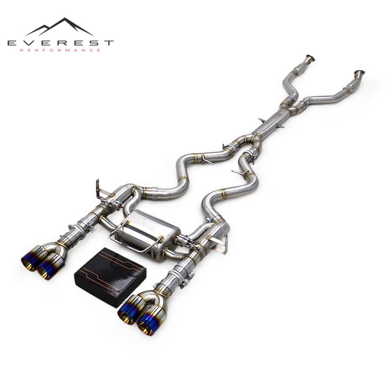 Custom Catback Exhaust for BMW M3 E90 E93 E92 4.0L 2008-2013 Stainless Steel Pipe Muffler Valvetronic Exhaust System