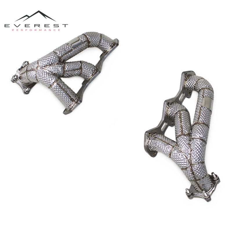 Stainless Steel Long Tube Header for Porsche 911 992 3.0T 2020-2024 Exhaust Pipes Manifold Auto Exhaust Part