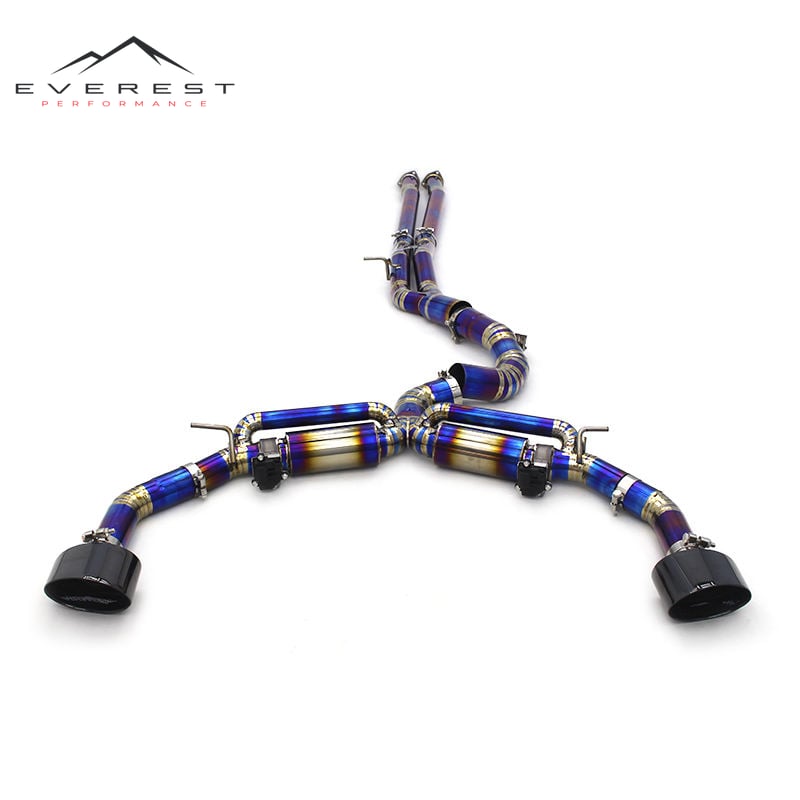 Titanium Exhaust Pipe for Audi RS3/TTRS 2.5T 2017-2023 Escape Titanium Muffler Valvetronic Pipes Racing Car Exhaust System