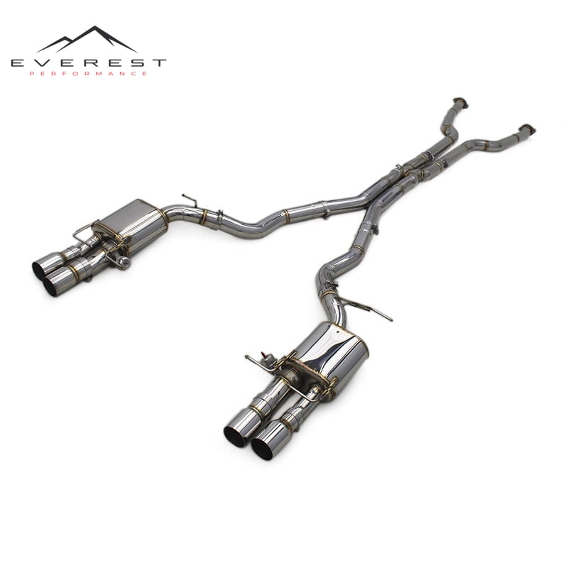 Catback Exhaust for BMW M5 E60 5.0L 2003-2010 Stainless Steel Valve Exhaust Pipe Rebound System