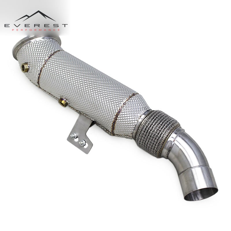 Free Flow Downpipe for BMW M240i A90 M340i M440 G20 G22 B58 3.0T 2017-2019 Stock Exhaust Header Stainless Steel Pipes