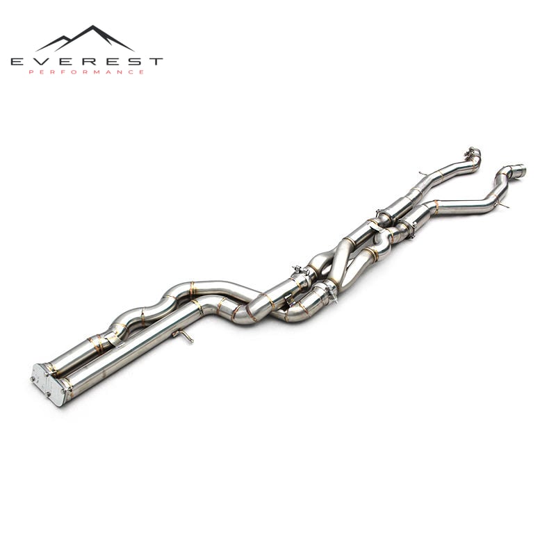 Auto SUS304 2.5inch Z-Pipe Equal Length Exhaust MidPipe for BMW M3/M4 F80/F82/F83 S55 3.0T 2015-2017 Middle Exhaust Pipe