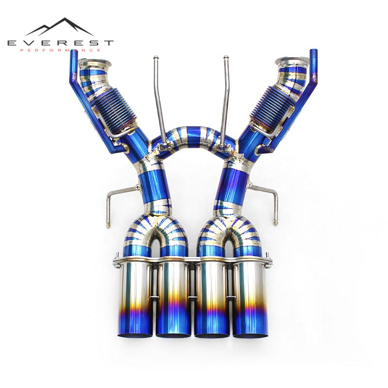 Titanium Exhaust Catback for McLaren 765LT Titanium Pipe Exhaust High Performance Car Exhaust System