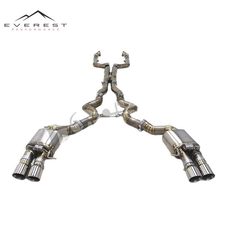 Titanium Pie for BMW M5 F10 4.4T (2012-2016) Electronic Controller Cat-back Exhaust