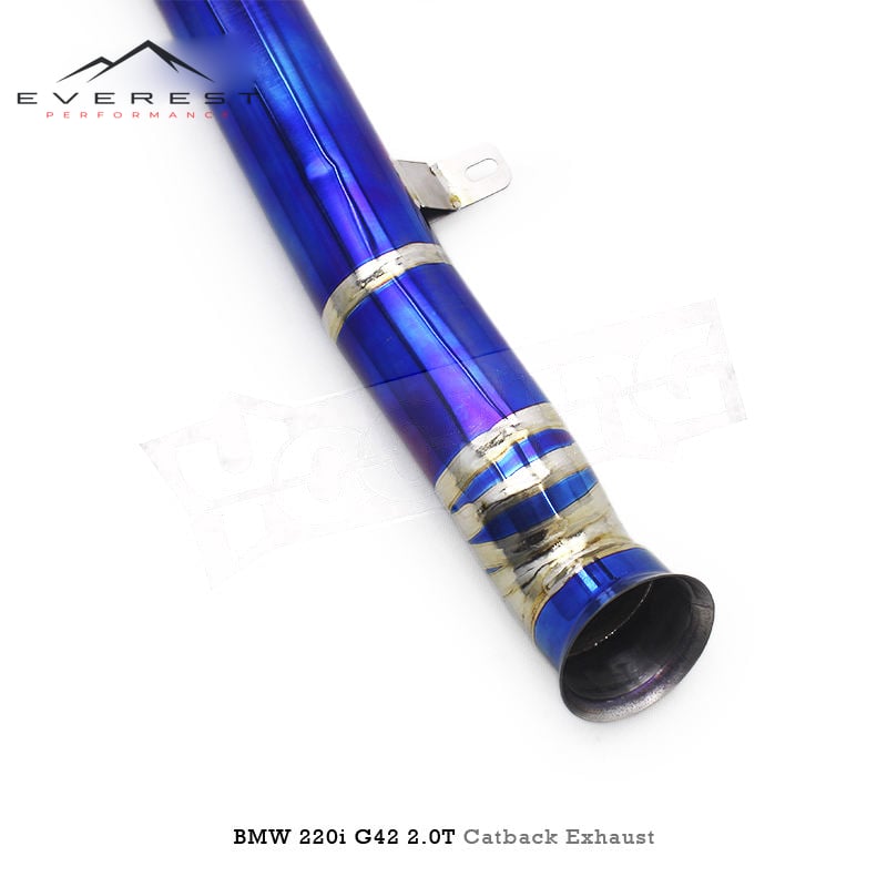 Titanium Exhaust Pipe System for BMW 220/220i G42 2.0T B48 2022 Escape Muffler Catback Exhaust Systems