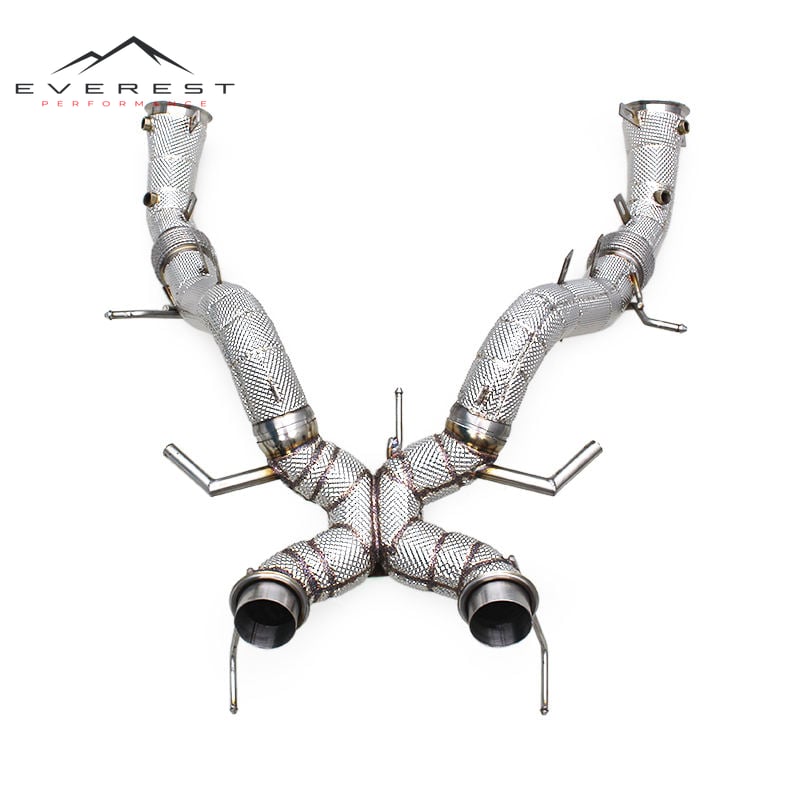 Catback Exhaust for Mclaren 600LT Spider/Coupe 3.8T 2018-2020 Stainless Steel Exhaust System Exhaust Free Flow Pipe