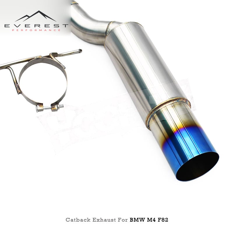 Racing 304 Stainless Steel Equal Length Z Pipes Mid Pipe Exhaust for BMW M3/M4 F80/F82 3.0T 2014-2019 Precision Welding Muffler