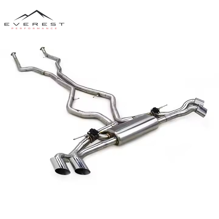 Stainless Steel Exhaust for BMW X5 50i N63 4.4T Exhaust Pipe Muffler Escape Valve System