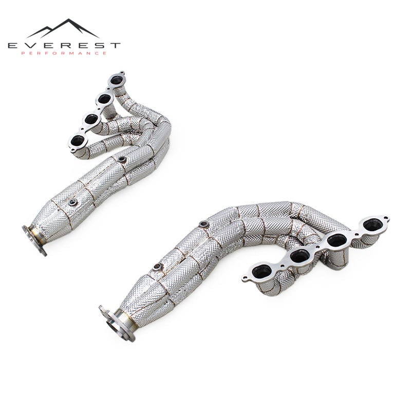 Equal-Length Manifold for Chevrolet Corvette C8 Z51/Z06 Extended 6.2L 2019-2025 Exhaust Pipes Stainless Steel Long Tube