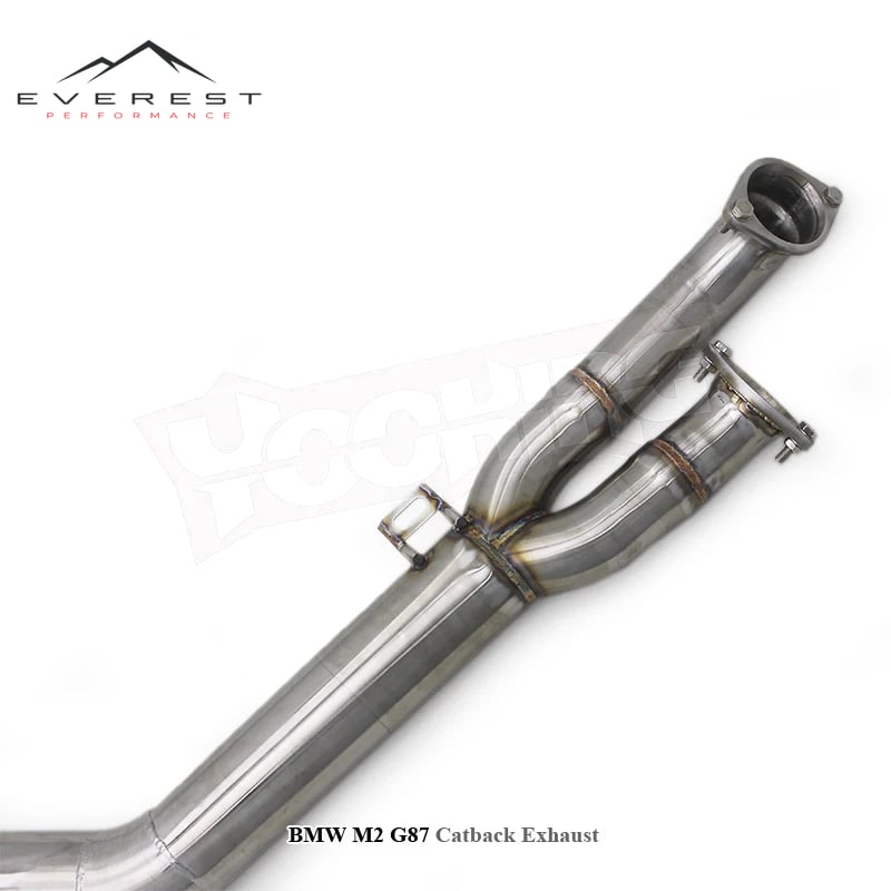 SS304L Exhaust Pipe System for BMW M2 G87 2023 High Quality Valvetronic Catback Exhaust with Bracket