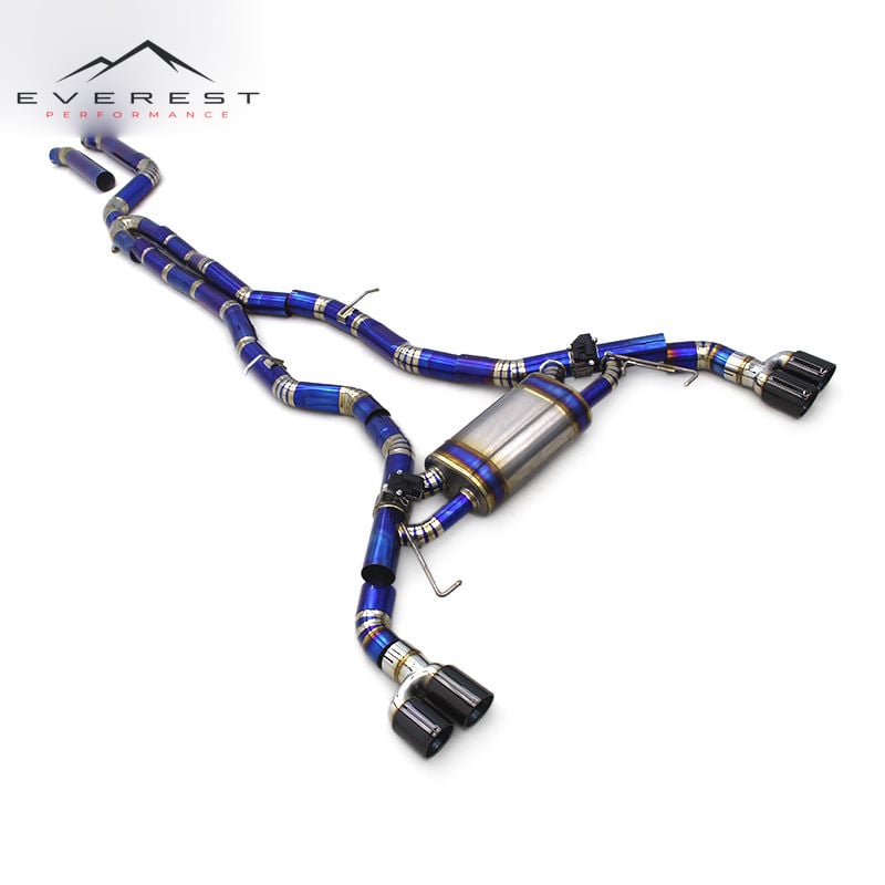 Custom Valvetronic Catback Exhaust for BMW X3/X4 M40I G01 3.0T 2016-2023 Performance Exhaust System Titanium Pipe Muffler Escape