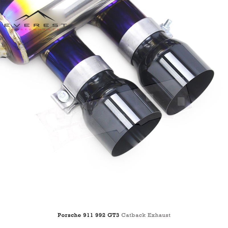 Titanium Exhaust Pipe System for Porsche 911 992 GT3 RS 4.0 2017-2023 Tuning Escape Valvetronic Catback Exhaust
