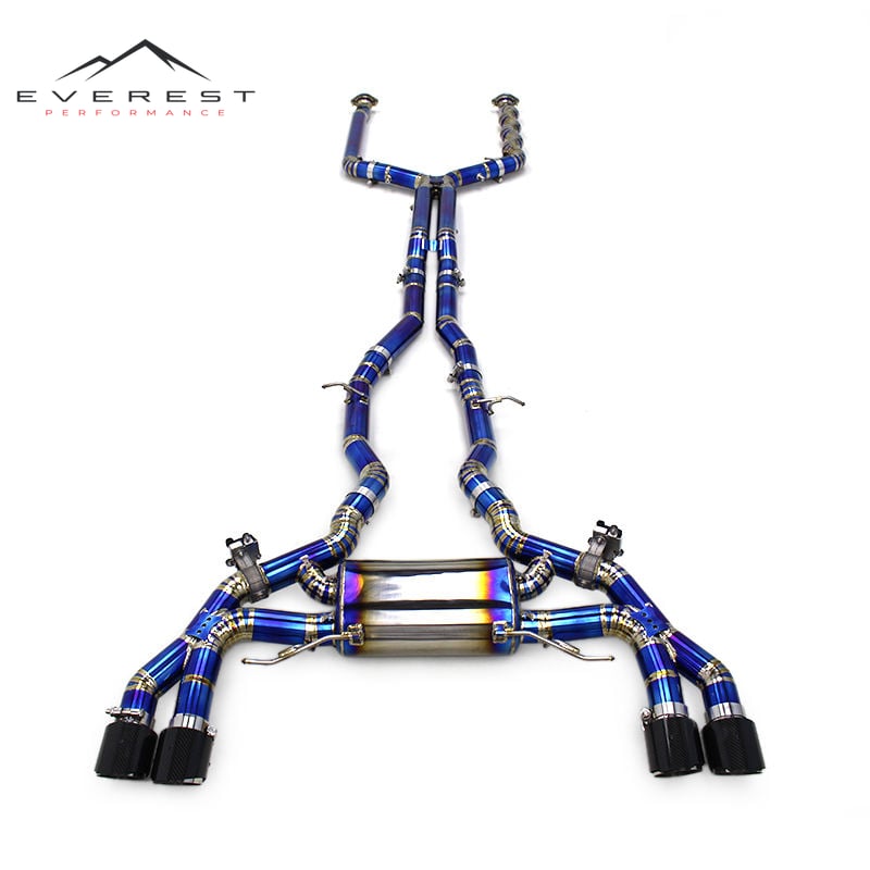 Catback Exhaust for BMW X3M/X4M F97/F98 3.0T 2019-2023 Titanium Equal Length Mid Pipe Muffler Escape