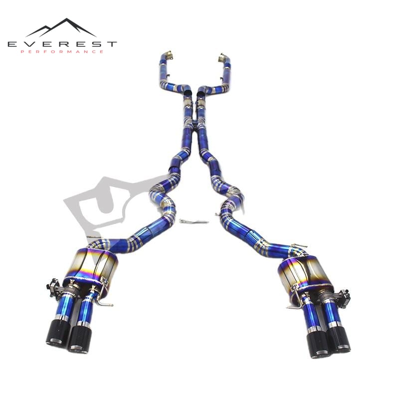 Titanium Valvetronic Exhaust System for BMW M5 F10 F15 4.4TT (2012-2016)