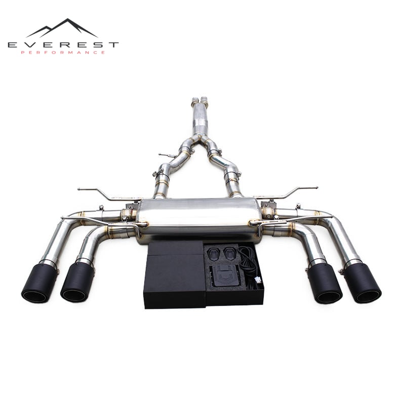 SS304 Exhaust Pipe System for Jaguar F-TYPE V8 5.0T 2014-2019 Valvetronic Catback Exhaust With Remote Controller