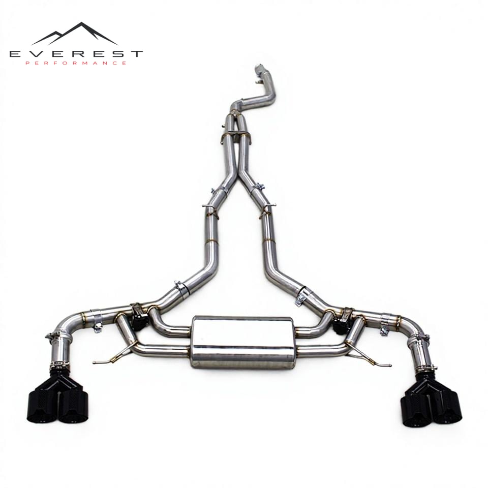 SS304 Exhaust Pipe System for BMW X5/X6 G05/G06 M50I M60I B58 LCI 3.0T 2019-2023 Racing Car Valvetronic Catback Exhaust System