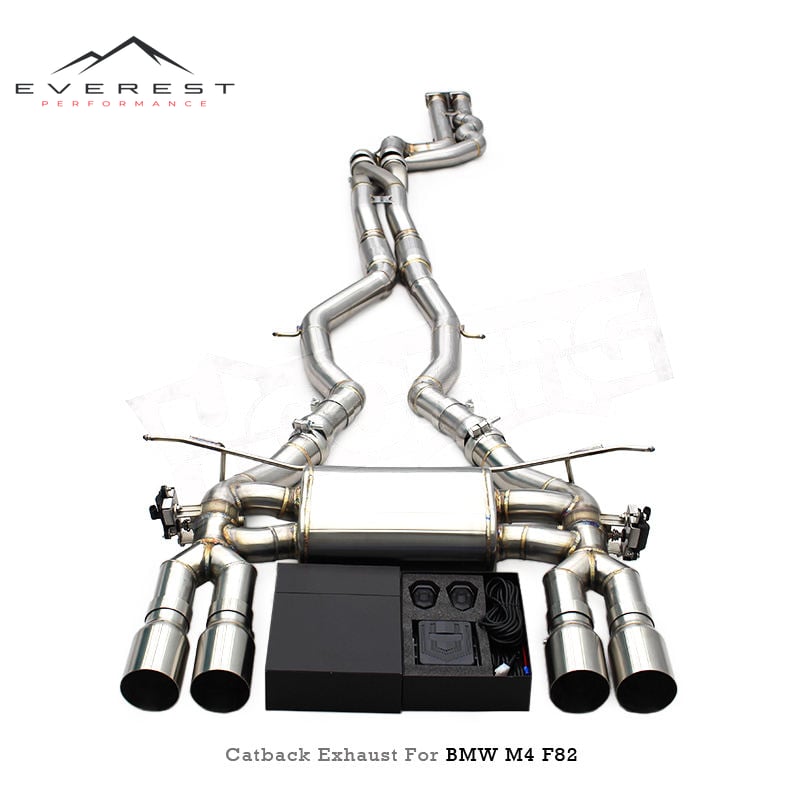 Catback Exhaust Pipes for BMW M3 F80 M4 F82 3.0T 2014-2019 Stainless Steel Z System Valvetronic Muffler
