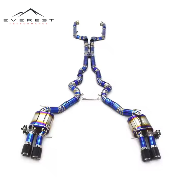 Titanium Valvetronic Exhaust System for BMW M5 F10 F15 4.4TT (2012-2016)
