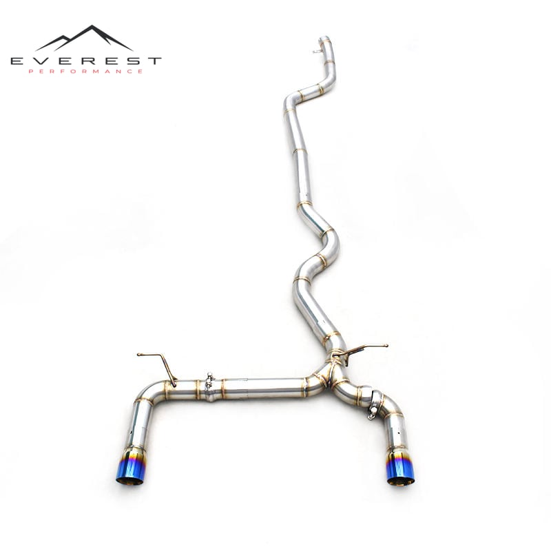 Race Straight-through Cat Back for BMW 335i/340i F30/F31 3.0T 2012-2016 Non Valve Exhaust System Stainless Steel Exhaust Pipe