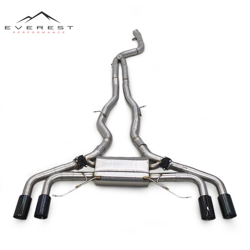 Performance 304 Stainless Steel Exhaust Pipes for BMW X3/X4 M40i 3.0T 2014-2023 Valvetronic Exhaust Catback Exhaust System