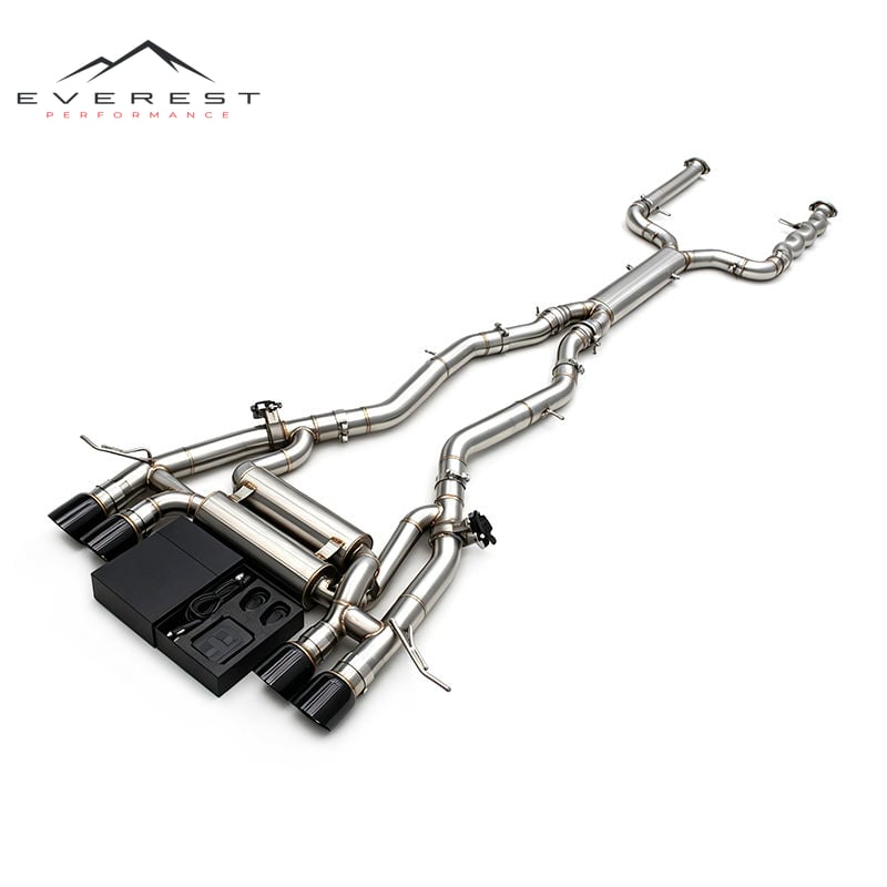 Stainless Steel Exhaust Pipes for BMW M3/M4 G80/G82 3.0T 2021-2026 Catback Muffler Valvetronic With Remote Control