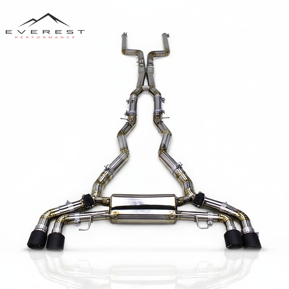 Catback Muffler for BMW M8 F91/F92/F93 4.4T 2019-2023 Car Parts Escape Titanium Pipe Valvetronic Exhaust System