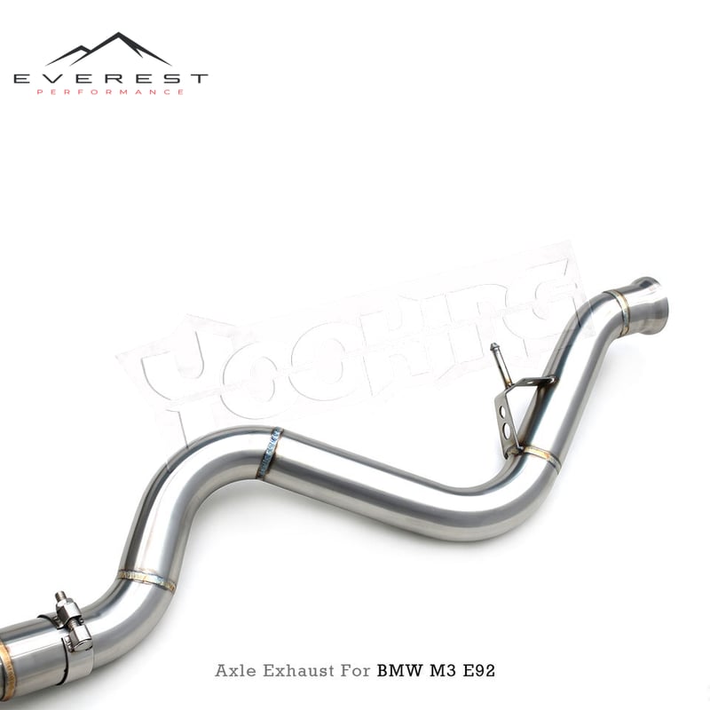 S304 Axle Exhaust for BMW M3 E90/E92/E93 V8 4.0L 2008-2013 Non Valved Exhaust PipeMuffler
