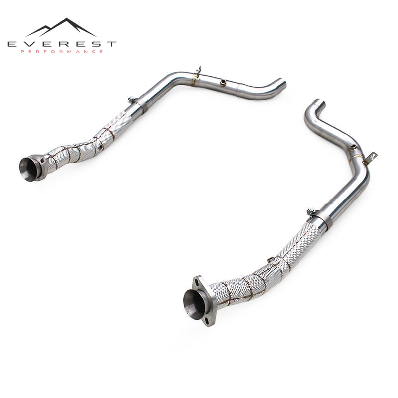 Stainless Steel Exhaust Pipe for Land RoverRange Rover Sport SVR 5.0 2009-2017 Free Flow Exhaust Downpipe Car Exhaust System