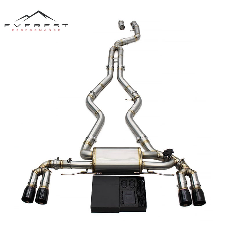 Catback Muffler with Valve Control for BMW M440/M440i B58 3.0T 2017-2025 Stainless Steel Pipes Exhaust System