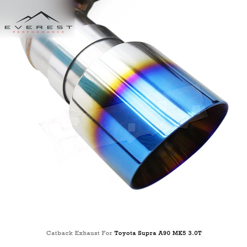 SS304 Exhaust Pipe System for Toyota Supra A90/A91 MK4/MK5 3.0T 2020-2025 Catback System/With OPF Valvetronic Full System