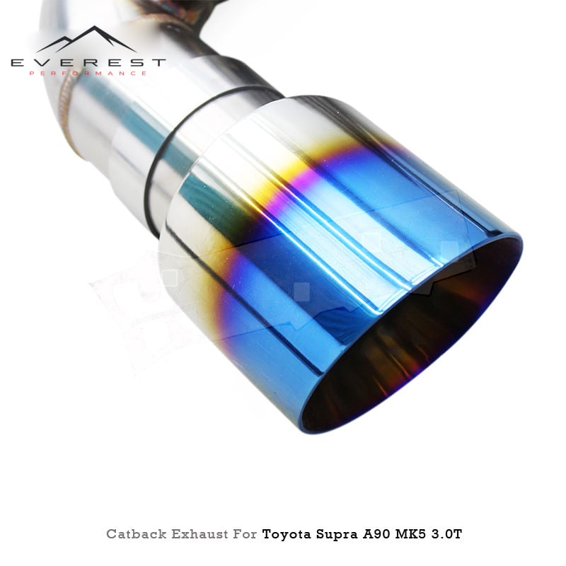 SS304 Exhaust Pipe System for Toyota Supra A90/A91 MK4/MK5 3.0T 2020-2025 Catback System/With OPF Valvetronic Full System