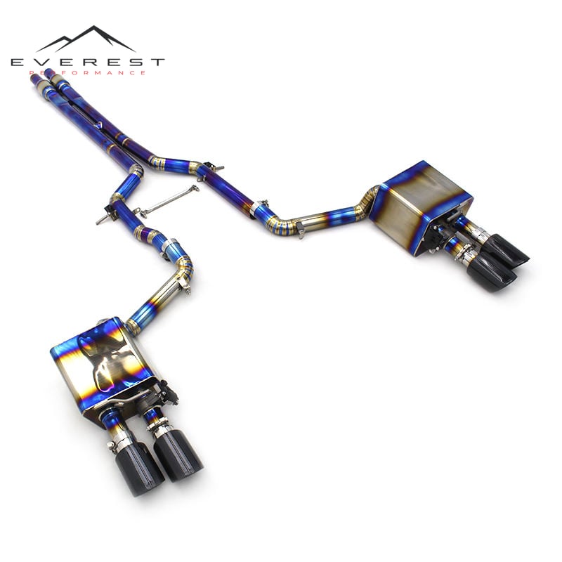 Catback Titanium Exhaust Pipe Valvetronic Exhaust Muffler Catback for Porsche Panemera 970 3.0 3.6 4.8 2009