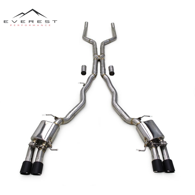Performance Catback Muffler for BMW 650/650i F06 F12 F13 4.0T 2011-2017 Stainless Steel Pipe