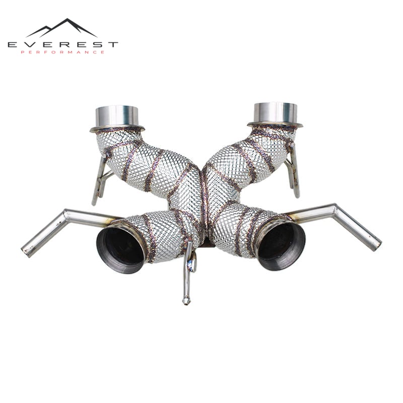 Stainless Steel Exhaust Pipe System for Mclaren 600LT Spider/Coupe 3.8T 2018-2020 Exhaust tail section
