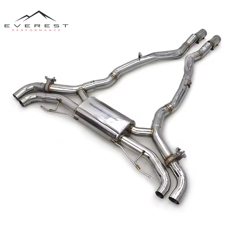 Rear Muffler for BMW X5 G05 4.4T 2019-2023 Performance Exhaust Muffler Escape Exhaust Pipe Axle Back Sound System