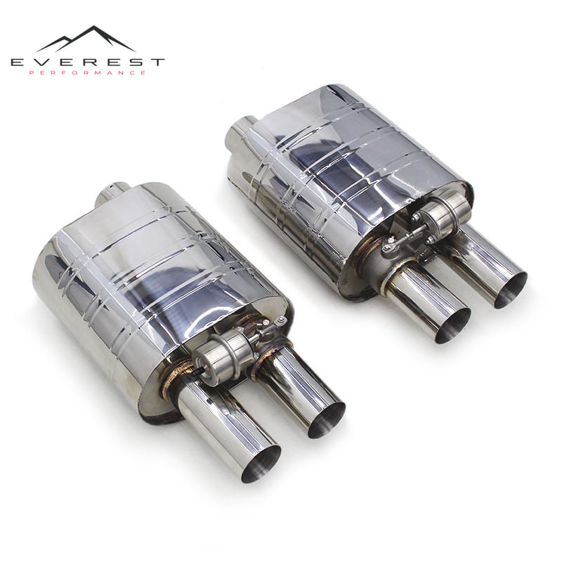 Car Exhaust System for Universal Escape Stainless Steel 304 Vacuum Valve Control Muffler Exhaust Accessories
