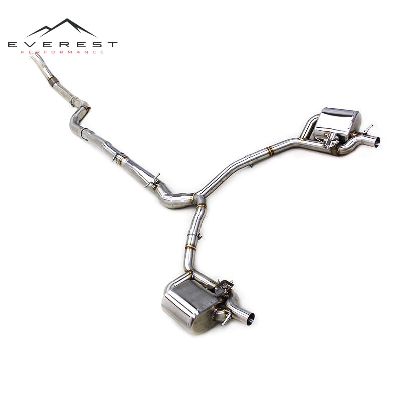 Custom Valve Exhaust System for Mercedes-Benz E53 AMG W213 3.0T 2019-2023 Auto Stainless Steel Pipe Catback Muffler