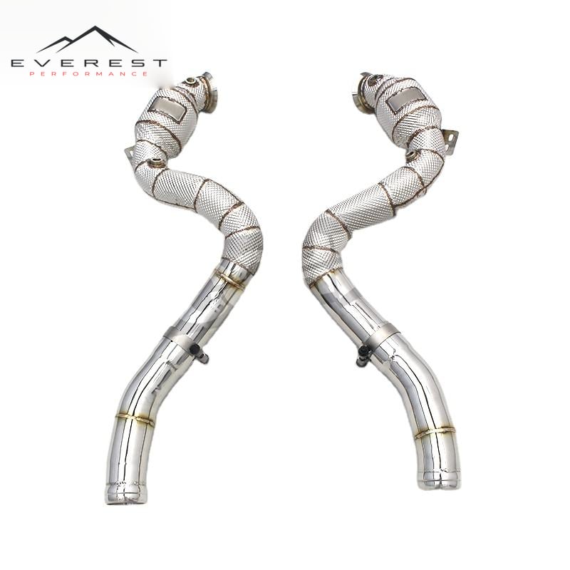 Stainless Steel Downpipe Exhaust System for Mercedes-Benz E63/E63S/GTC/GT-C AMG W213 4.0TT 2014-2022