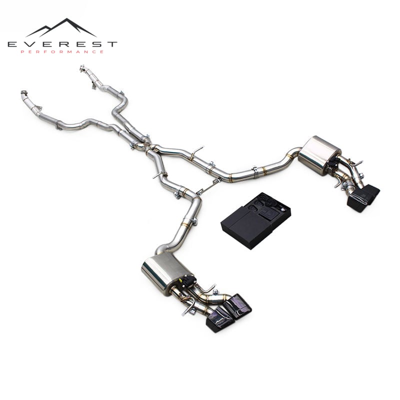 SS304L Exhaust Pipe System for Mercedes-Benz CLS550 V8 4.7L 2010-2016 Downpipe X Pipe Valvetronic Full Exhaust System
