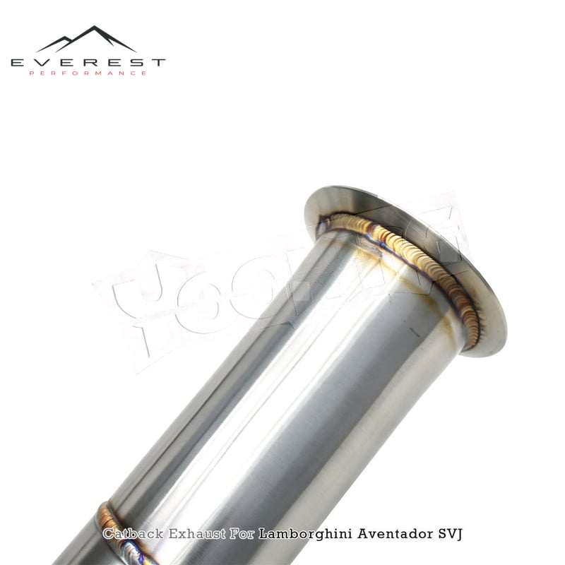SS304 Catback Exhaust with Z Pipe for Lamborghini Aventador SVJ 6.5L 2011-2019 High Performance Direct Exhaust System