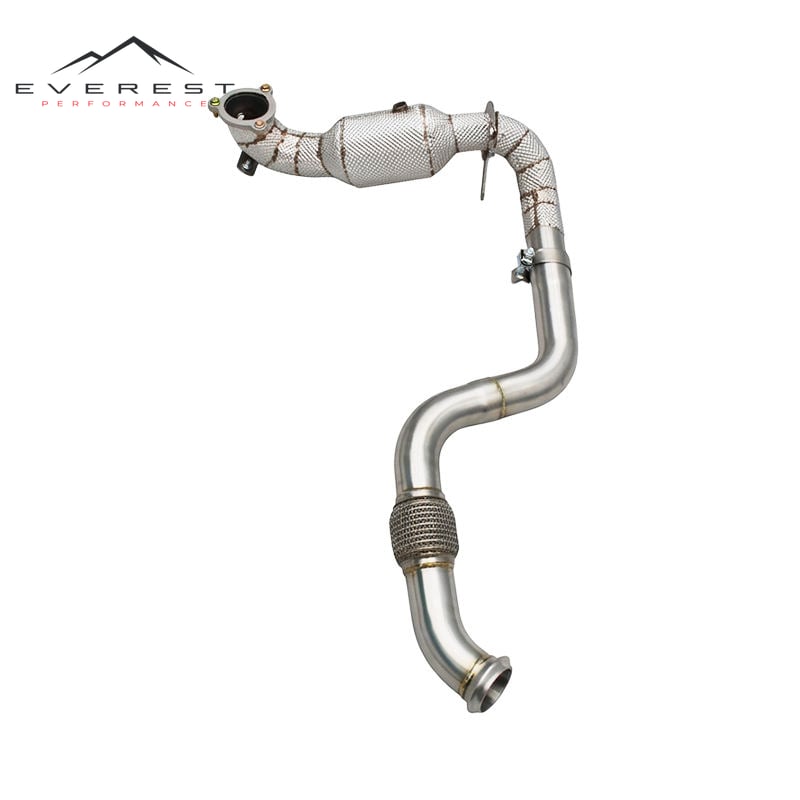 Exhaust Downpipe With Catalyst for Mercedes-Benz A180/A200/A260 W176 1.6T/2.0T 2013-2016 Stainless Steel Exhaust Pipe