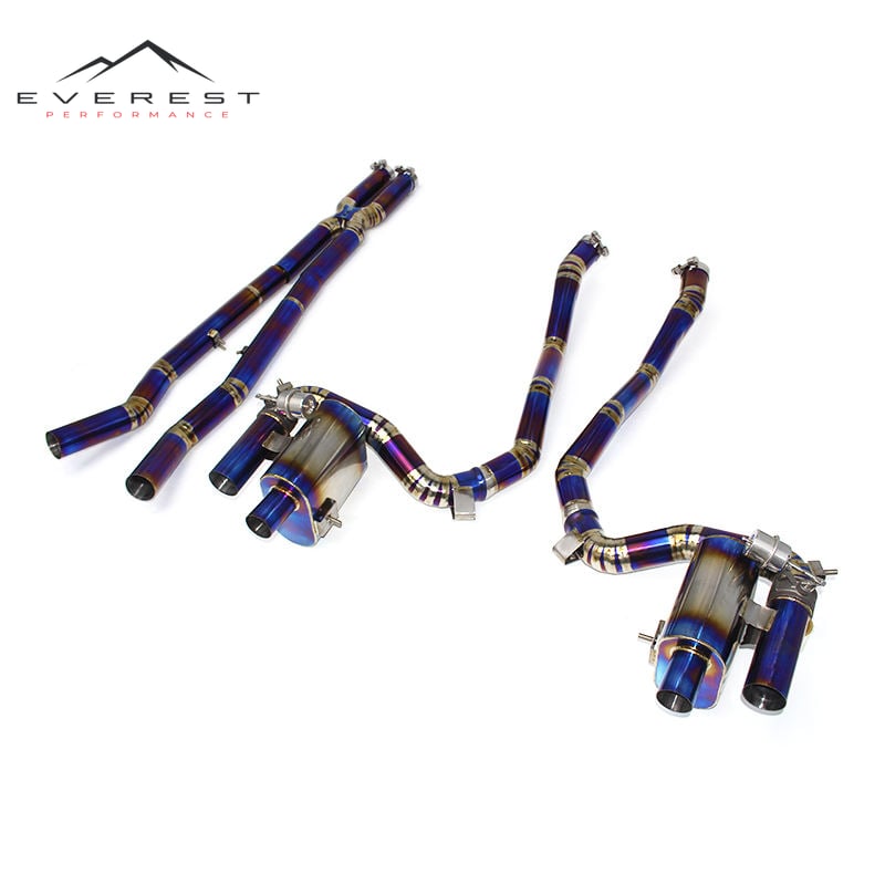 Titanium Exhaust Pipe Muffler Auto Car Spare Part Escape for Ferrari FF 6.3 2011-2016