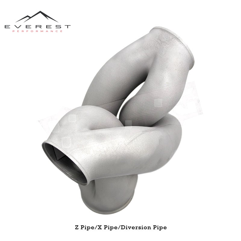 316L Car Replacement Z/X/Diversion Pipes for All Car Models with 2.5''/2.76''/3''/3.5'' Supercar Style Z-Pipe