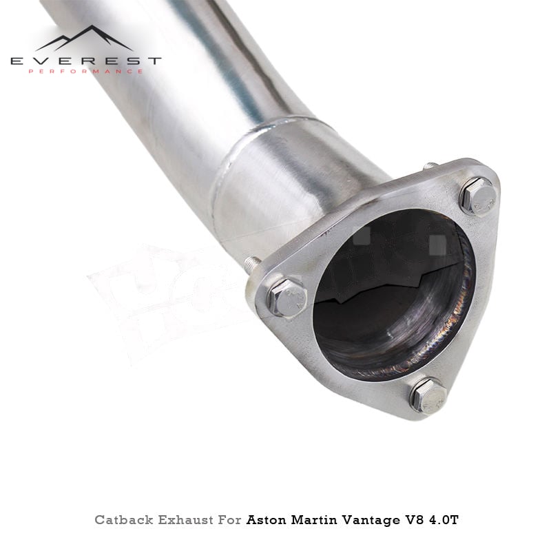 Custom Catback Muffler with Remote Control for Aston Martin Vantage V8 4.0T 2018+ Supersport Titanium Pipe Valved Exhaust System