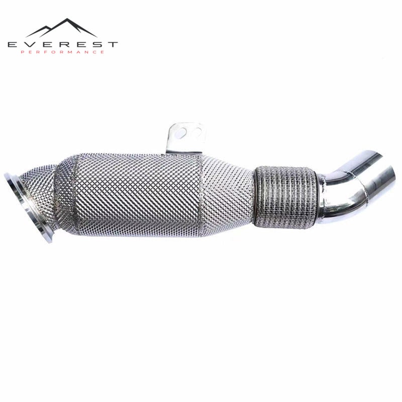 Car Exhaust Downpipe for BMW TH3 340 B58 3.0T 2014-2022 Stainless Steel Exhaust Pipes Automobile Exhaust System