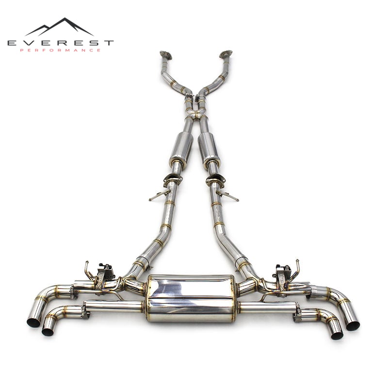 Custom Exhaust System Catback Exhaust for Sports Car Lexus LC500H/LC500 3.5 V6 2018-2022 304 Stainless Steel Exhaust