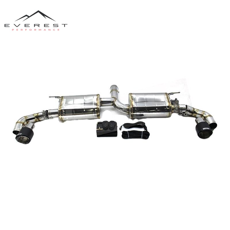 Catback Exhaust for BMW X5 F15 3.0T N55 2014-2018 Stainless Steel Exhaust Pipe Remote Control Convert Muffler Exhaust System